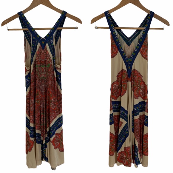 LEIFNOTES | Boho Paisley Swing Dress - Picture 7 of 14